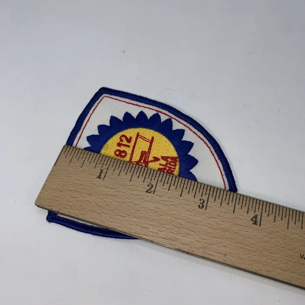Vintage‎ EAA 812 Ocala Florida Airplane Aviation Pilot Patch Embroidered Badge